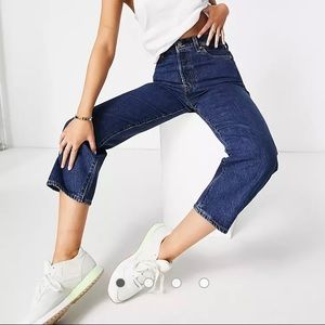 COPY - Levi's Ribcage straight leg ankle grazer j…